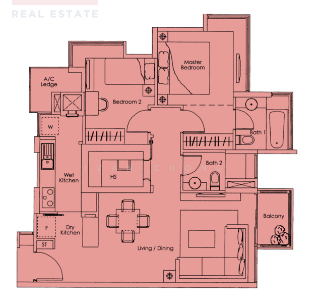 Kovan Melody, 37 Kovan Road, 2 Bedrooms, 904 sqft, Condominium For Sale, by Ivan Chong, 500222713 - PropertyGuru.com.sg