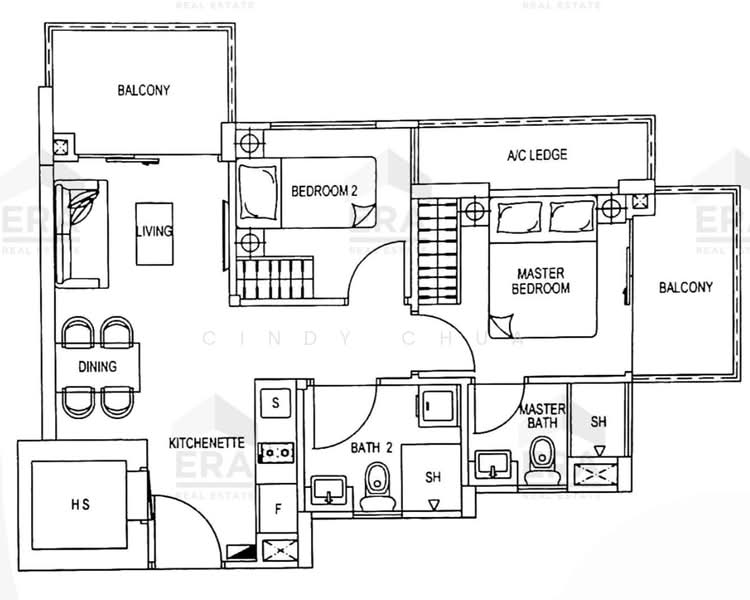 Suites @ East Coast, 171 Upper East Coast Road, 2 Bedrooms, 592 sqft, Condominium For Sale, by Cindy Chua, 500222720 - PropertyGuru.com.sg