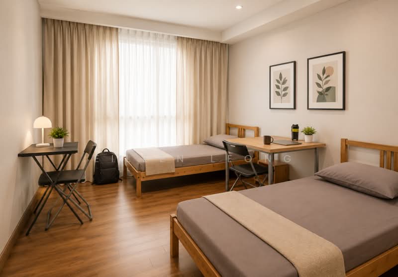 Casa Rosa, 35 Lorong Ong Lye, 3 Bedrooms, 1,184 sqft, Condominium For Rent, by Eileen Leong, 500222732 - Master Bedroom (For Illustration Only) - PropertyGuru.com.sg