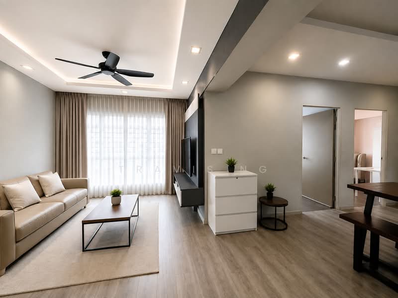 287C Compassvale Crescent, 287C Compassvale Crescent, 3 Bedrooms, 1,001 sqft, HDB Flat For Sale, by Travis Ng, 500222740 - Living Room - PropertyGuru.com.sg