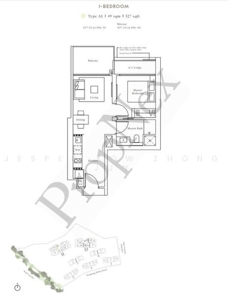 Avenue South Residence, 11 Silat Avenue, 1 Bedroom, 527 sqft, Condominium For Sale, by Jesper Kow Zhong Jun, 500222750 - PropertyGuru.com.sg