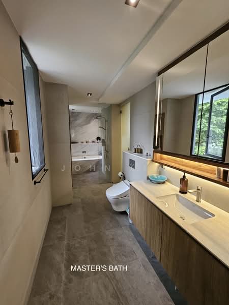 Holland Grove, 91 Holland Grove View, 3 Bedrooms, 4,000 sqft, Semi-Detached House For Sale, by John Lim, 500222779 - Bathroom - PropertyGuru.com.sg