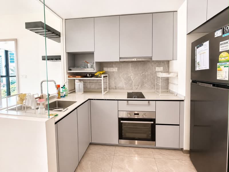 The Garden Residences, 7 Serangoon North View, 2 Bedrooms, 689 sqft, Condominium For Rent, by Sherry Goh, 500222792 - Kitchen - PropertyGuru.com.sg