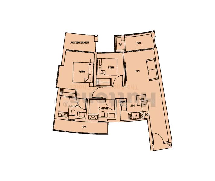 One Pearl Bank, 1 Pearl Bank, 2 Bedrooms, 807 sqft, Condominium For Sale, by Daniel Chan, 500222796 - PropertyGuru.com.sg