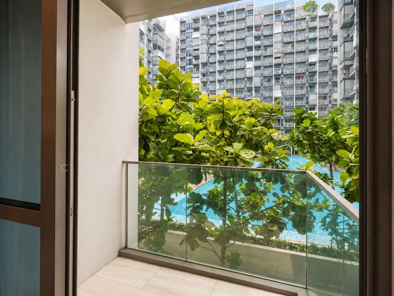 The Alps Residences, 115 Tampines Street 86, 3 Bedrooms, 1,066 sqft, Condominium For Sale, by Chester Lim 林俊贤, 500222800 - Master bedroom balcony - PropertyGuru.com.sg