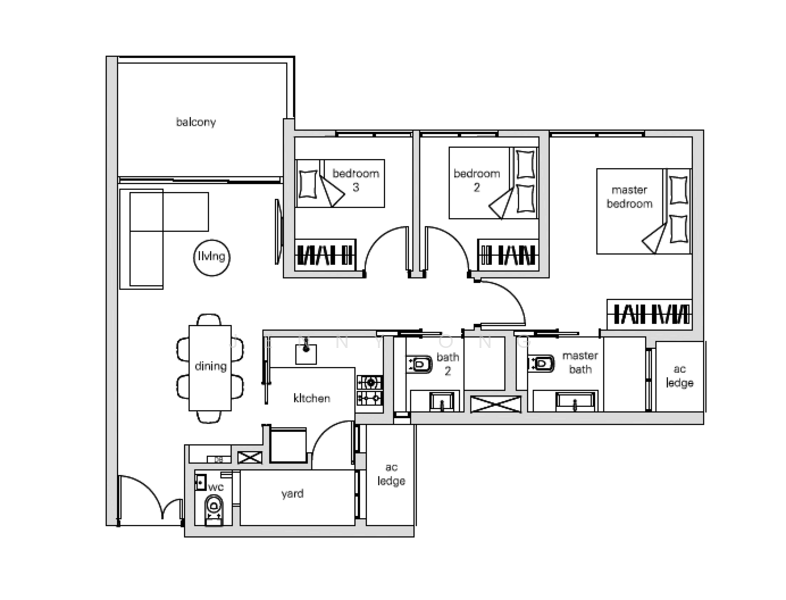 The Panorama, 8 Ang Mo Kio Ave 2, 3 Bedrooms, 1,012 sqft, Condominium For Sale, by Jenny Ong, 500222840 - PropertyGuru.com.sg