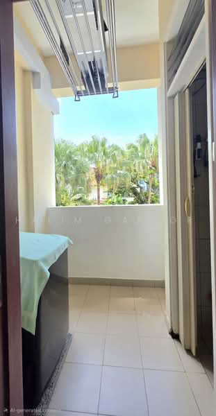 Laguna 88, 44 Eastwood Road, 3 Bedrooms, 1,335 sqft, Condominium For Sale, by Halim Gafoor, 500222872 - Backyard with Utility toilet - PropertyGuru.com.sg