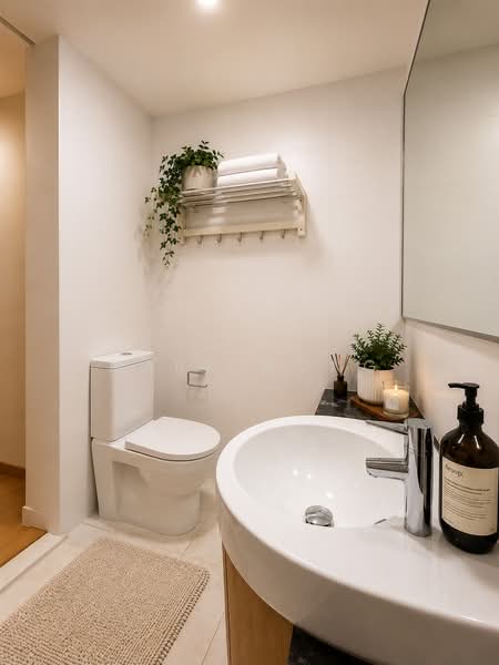 The Centris, 61 Jurong West Central 3, Room Rental, 200 sqft, Apartment For Rent, by Mark Wong, 500222880 - Bathroom - PropertyGuru.com.sg