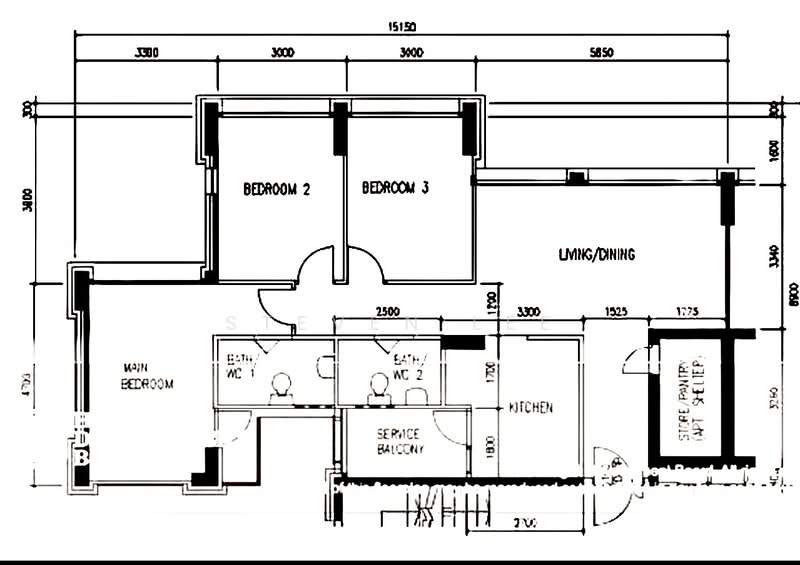 699C Hougang Street 52, 699C Hougang Street 52, 3 Bedrooms, 1,076 sqft, HDB Flat For Sale, by Steven Lee, 500222941 - PropertyGuru.com.sg