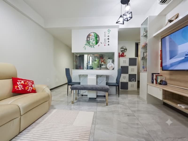 Lake Grande, 2 Jurong Lake Link, 2 Bedrooms, 667 sqft, Condominium For Sale, by Raine Huang, 500222950 - Living Room - AI Decluterred - PropertyGuru.com.sg