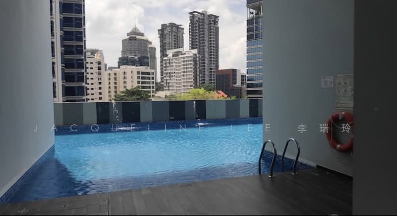 SkySuites 17, 17 Jalan Rajah, 1 Bedroom, 377 sqft, Apartment For Rent, by Jacqueline Lee 李瑞玲, 500223018 - Pool - PropertyGuru.com.sg