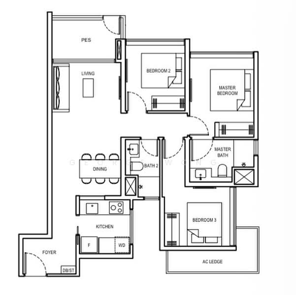 Grand Dunman, 18 Dunman Road, 3 Bedrooms, 936 sqft, Condominium For Rent, by George Wong, 500223019 - PropertyGuru.com.sg