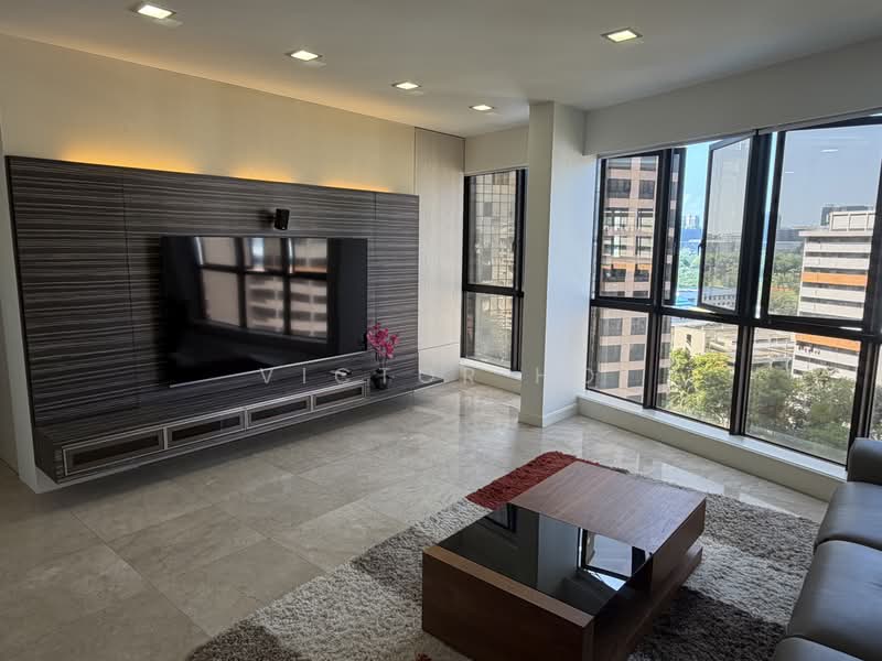 Heritage View, 6 Dover Rise, 3 Bedrooms, 1,507 sqft, Condominium For Sale, by Victor Ho, 500223026 - Living Room - PropertyGuru.com.sg
