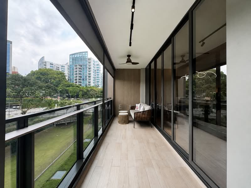 Leedon Green, 28 Leedon Heights, 4 Bedrooms, 1,496 sqft, Condominium For Sale, by Ho Mei Kit, 500223029 - Balcony - PropertyGuru.com.sg