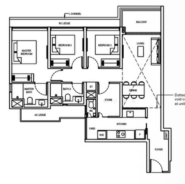Grand Dunman, 18 Dunman Road, 3 Bedrooms, 1,098 sqft, Condominium For Rent, by George Wong, 500223050 - PropertyGuru.com.sg