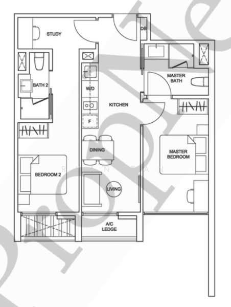 Sixteen35 Residences, 16 Lorong 35 Geylang, 2 Bedrooms, 635 sqft, Condominium For Rent, by Ryan Tan, 500223053 - PropertyGuru.com.sg