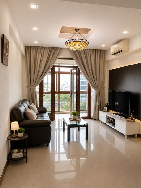 The Vines, 12 Lorong Sarina, 3 Bedrooms, 1,981 sqft, Apartment For Sale, by Jonathan Koh, 500223061 - Living Room - PropertyGuru.com.sg