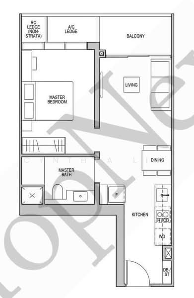 Lentor Modern, 3 Lentor Central, 1 Bedroom, 527 sqft, Condominium For Rent, by Cynthia Lim, 500223101 - PropertyGuru.com.sg