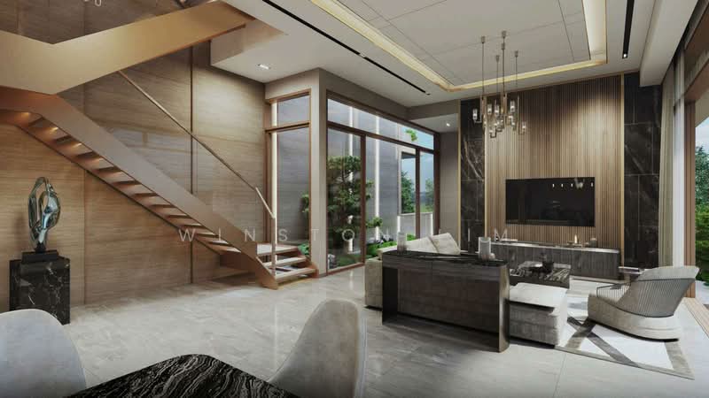 Opera Estate, Aida Street, 5 Bedrooms, 5,900 sqft, Semi-Detached House For Sale, by Winston Lim, 500223107 - Living Room - PropertyGuru.com.sg