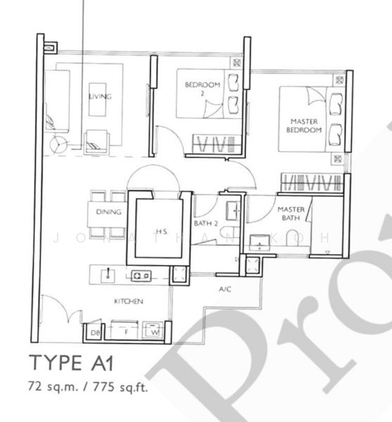 Prive, 31 Punggol Field, 2 Bedrooms, 775 sqft, Executive Condominium For Sale, by Jonathan Koh, 500223143 - PropertyGuru.com.sg