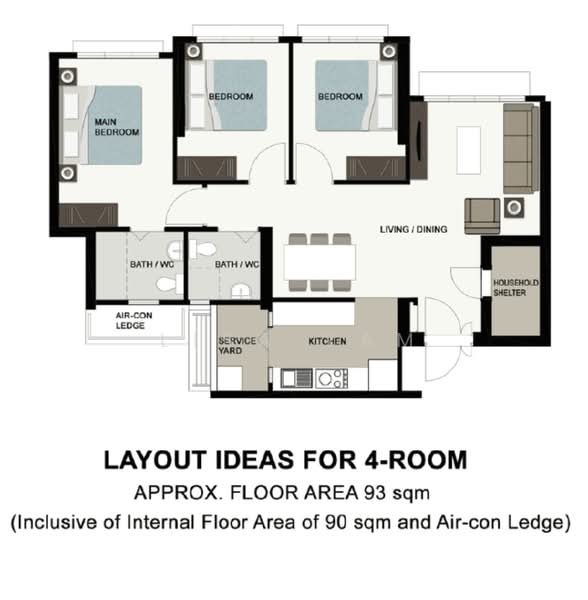228B Ang Mo Kio Street 23, 228B Ang Mo Kio Street 23, 3 Bedrooms, 1,001 sqft, HDB Flat For Sale, by Lisa YAM, 500223144 - PropertyGuru.com.sg