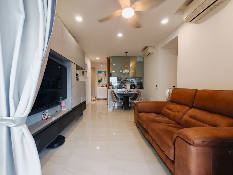 High Park Residences, 29 Fernvale Road, Seletar / Yio Chu Kang, 3 Bedrooms, 872 sqft, Condominium For Sale, by Eddie Leong, 500223157 - Living Room - PropertyGuru.com.sg