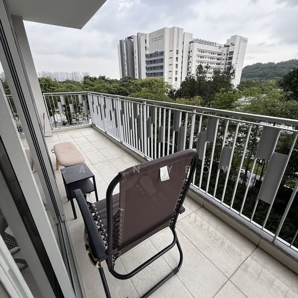 FLO Residence, Punggol Field Walk, 3 Bedrooms, 1,012 sqft, Condominium For Rent, by Caren Yeow, 500223158 - Balcony - PropertyGuru.com.sg