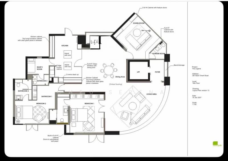 The Legend, 361 Bukit Timah Road, Tanglin / Holland / Bukit Timah, 5 Bedrooms, 4,100 sqft, Condominium For Rent, by Cheu Serena, 500223163 - PropertyGuru.com.sg