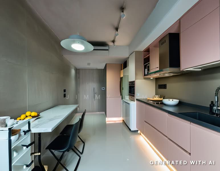 Sea Esta, 18 Pasir Ris Link, 2 Bedrooms, 646 sqft, Condominium For Sale, by Jimmy Lim, 500223185 - Kitchen - PropertyGuru.com.sg