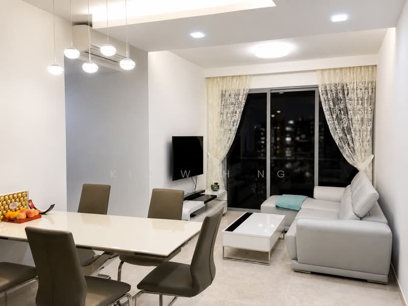 RiverTrees Residences, 21 Fernvale Close, 3 Bedrooms, 1,120 sqft, Condominium For Sale, by Kim Wah Ng, 500223192 - Living Room - PropertyGuru.com.sg