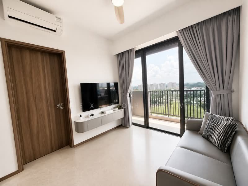 Lentor Modern, Lentor Central, Mandai / Upper Thomson, 2 Bedrooms, 732 sqft, Condominium For Sale, by Alex Toh C W, 500223218 - Living Room - PropertyGuru.com.sg
