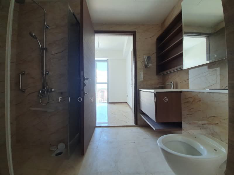Queens Peak, 1 Dundee Road, 1 Bedroom, 495 sqft, Condominium For Rent, by Fiona Leong, 500223275 - Bathroom - PropertyGuru.com.sg