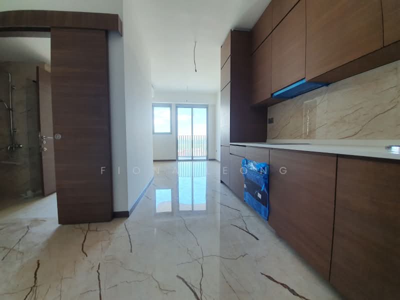 Queens Peak, 1 Dundee Road, 1 Bedroom, 495 sqft, Condominium For Rent, by Fiona Leong, 500223275 - Kitchen - PropertyGuru.com.sg