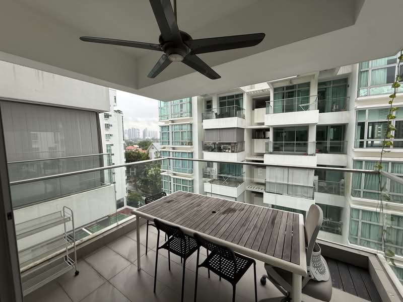 Nathan Residences, 25 Nathan Road, 1 Bedroom, 592 sqft, Condominium For Rent, by Sharon Lee, 500223280 - Balcony - PropertyGuru.com.sg