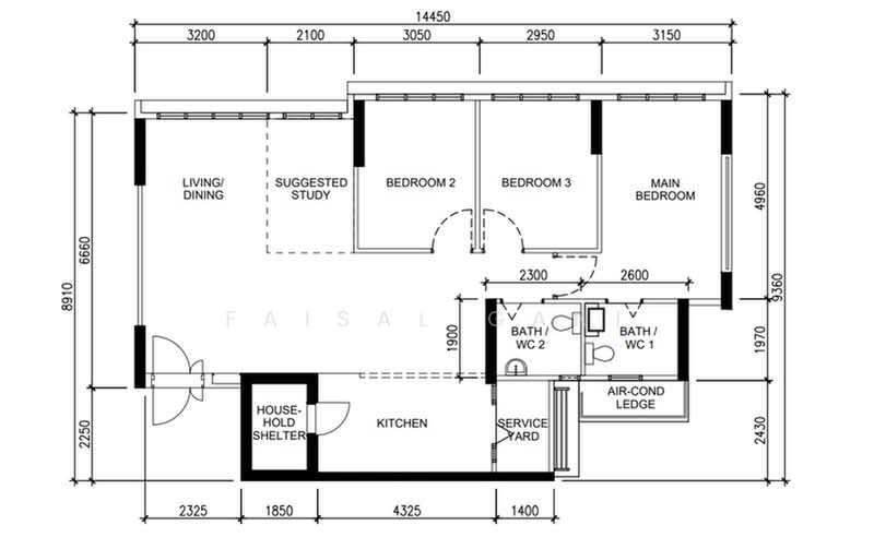 458A Sengkang West Road, 458A Sengkang West Road, 3 Bedrooms, 1,126 sqft, HDB Flat For Sale, by Faisal Gani, 500223288 - PropertyGuru.com.sg