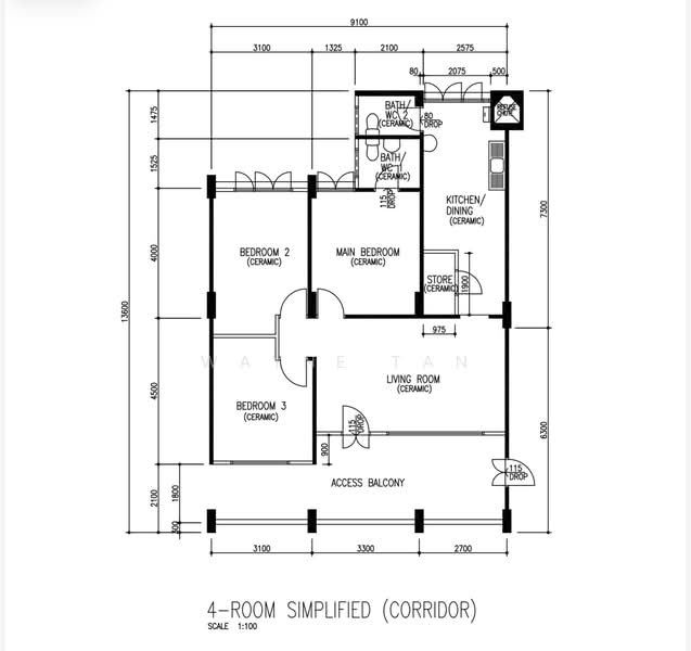 276 Yishun Street 22, 276 Yishun Street 22, 3 Bedrooms, 904 sqft, HDB Flat For Sale, by Wayne Tan, 500223324 - PropertyGuru.com.sg