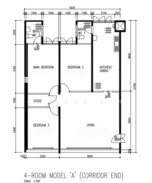 313 Ubi Avenue 1, 313 Ubi Avenue 1, 3 Bedrooms, 1,119 sqft, HDB Flat For Rent, by Crystan Lim, 500223328 - PropertyGuru.com.sg