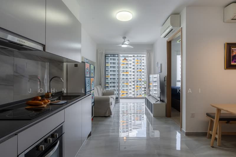 High Park Residences, 31 Fernvale Road, 1 Bedroom, 452 sqft, Condominium For Rent, by John Lim Hong Kai, 500223330 - Kitchen - PropertyGuru.com.sg