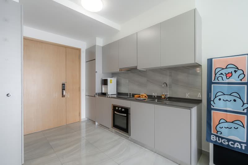 High Park Residences, 31 Fernvale Road, 1 Bedroom, 452 sqft, Condominium For Rent, by John Lim Hong Kai, 500223330 - Kitchen - PropertyGuru.com.sg