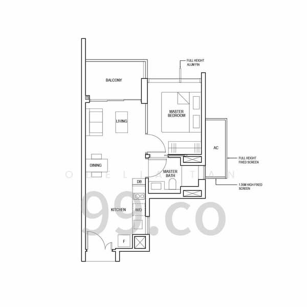 The Avenir, 8 River Valley Close, 1 Bedroom, 538 sqft, Condominium For Sale, by Odelia Tan, 500223339 - PropertyGuru.com.sg
