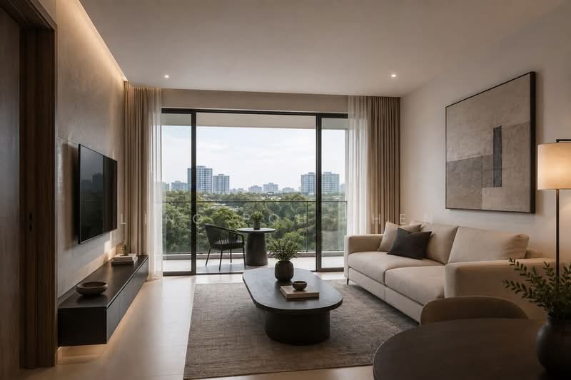 Affordable Freehold Gem | Move In Ready, , 2 Bedrooms, 732 sqft, Apartment For Sale, by Ling Poh Shen, 500223345 - Living Room - PropertyGuru.com.sg