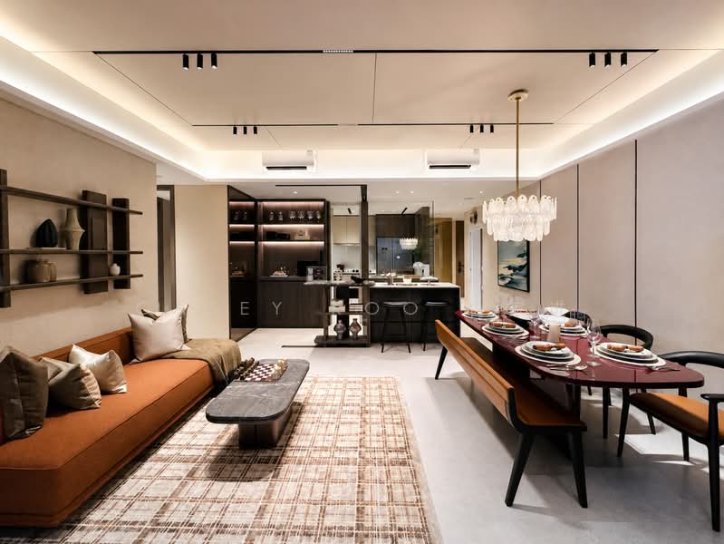 Canberra Crescent Residences, 51 Canberra Crescent, 4 Bedrooms, 1,216 sqft, Condominium For Sale, by Casey Koo 古家进, 500223368 - Living Room - PropertyGuru.com.sg