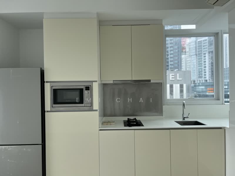 76 Shenton, 76 Shenton Way, 1 Bedroom, 592 sqft, Apartment For Rent, by Emi Chai, 500223379 - Kitchen - PropertyGuru.com.sg
