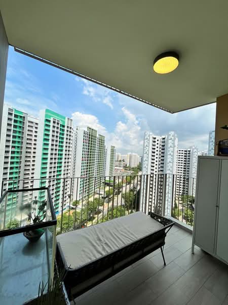 Sol Acres, 20 Choa Chu Kang Grove, 3 Bedrooms, 925 sqft, Executive Condominium For Sale, by Dennis Lim, 500223380 - Balcony - PropertyGuru.com.sg