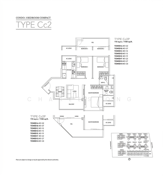 Palm Isles, 34 Flora Drive, 3 Bedrooms, 1,184 sqft, Condominium For Sale, by Charles Ong, 500223386 - PropertyGuru.com.sg