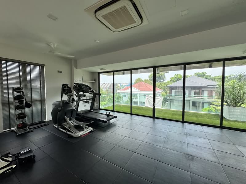 Seletar Hills Estate | Almost New Bungalow | Lift and EV ready, Seletar Hills Estate Kasai Road Saraca Road Neram Road, 7 Bedrooms, 8,000 sqft, Detached House For Sale, by Johan Koh, 500223408 - Gym - PropertyGuru.com.sg