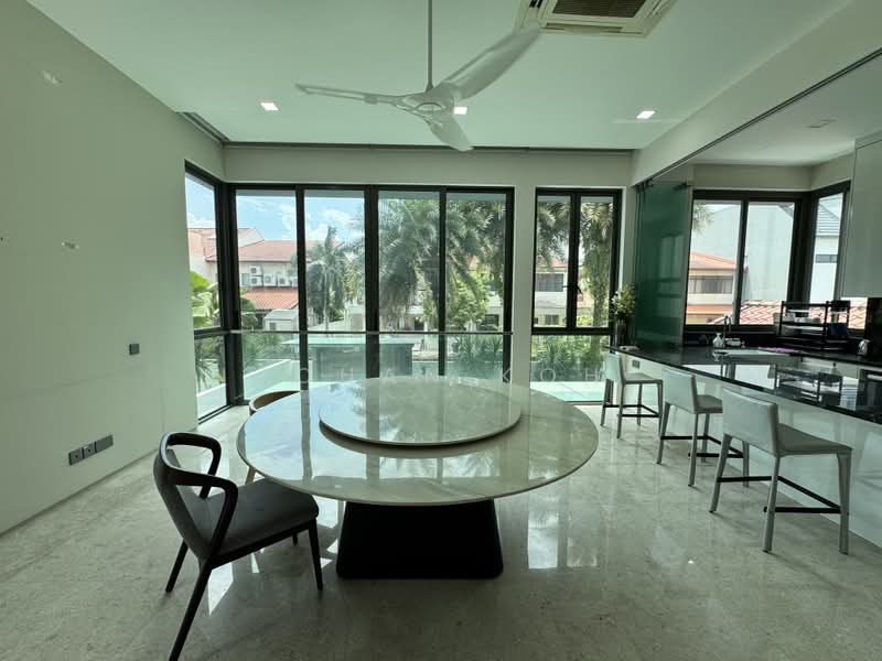 Seletar Hills Estate | Almost New Bungalow | Lift and EV ready, Seletar Hills Estate Kasai Road Saraca Road Neram Road, 7 Bedrooms, 8,000 sqft, Detached House For Sale, by Johan Koh, 500223408 - Dining Room - PropertyGuru.com.sg