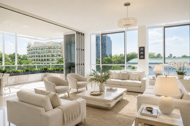 Le Nouvel Ardmore, 1A Ardmore Park, 4 Bedrooms, 4,058 sqft, Condominium For Sale, by Vera Wang, 500223436 - Living Room - PropertyGuru.com.sg