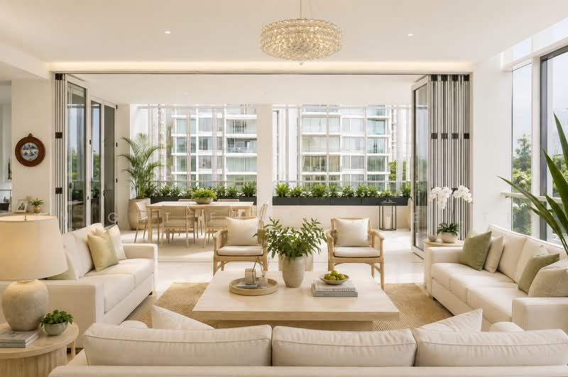 Le Nouvel Ardmore, 1A Ardmore Park, 4 Bedrooms, 4,058 sqft, Condominium For Sale, by Vera Wang, 500223436 - Living Room - PropertyGuru.com.sg