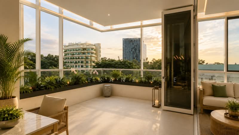 Le Nouvel Ardmore, 1A Ardmore Park, 4 Bedrooms, 4,058 sqft, Condominium For Sale, by Vera Wang, 500223436 - Balcony - PropertyGuru.com.sg